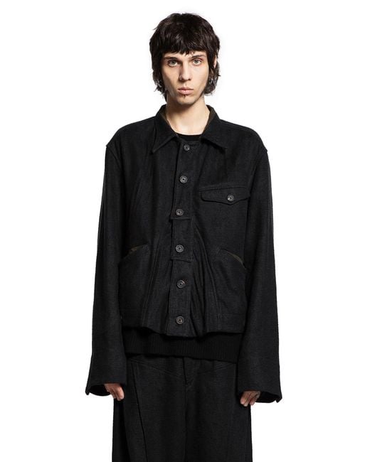 Ziggy Chen Black Workers Jacket for men