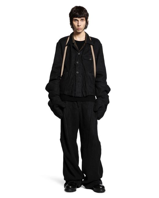 Ziggy Chen Black Workers Jacket for men