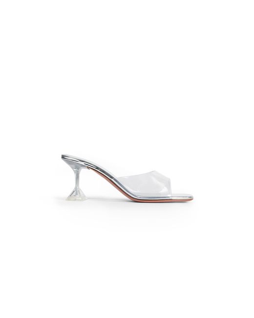 AMINA MUADDI White Lupita Glass Slipper 70 Sandals