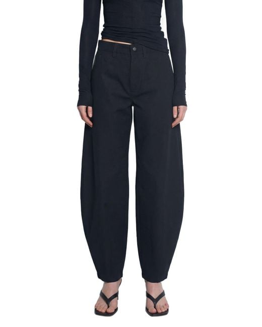 NVL-GARDE Blue Round Pants
