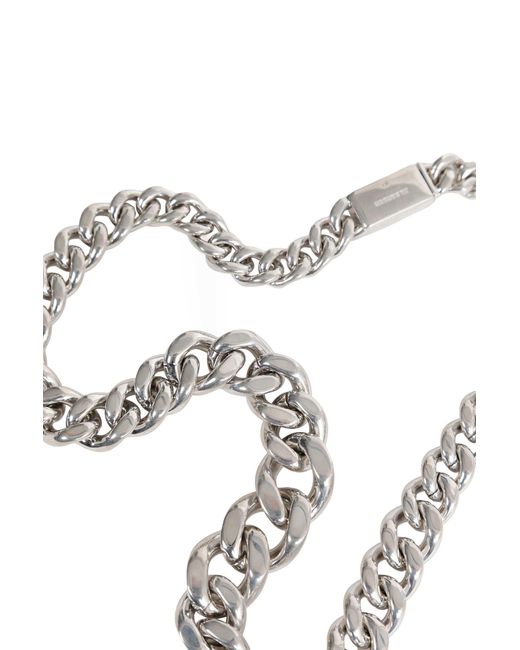 Jil Sander Metallic Dm5 Necklace for men