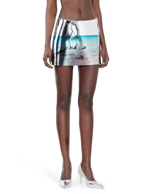 Prada Blue Skirts