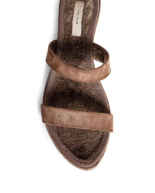 The Row Brown Awar Sandals