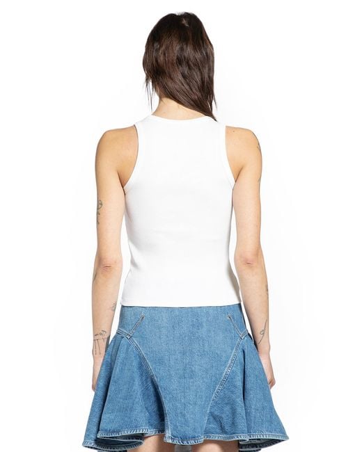 Givenchy Blue Givenhy Paris Tank Top