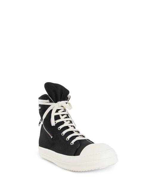 Rick Owens Black Concordians Cargo Sneaks for men