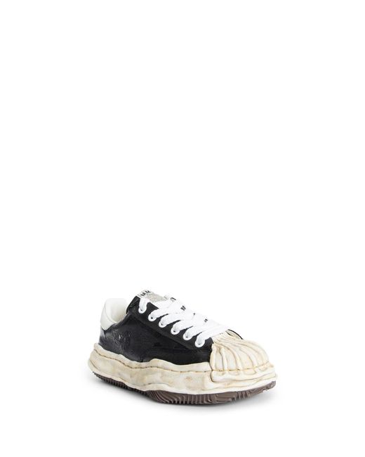 Maison Mihara Yasuhiro White Blakey/Original Sole Low Sneakers for men