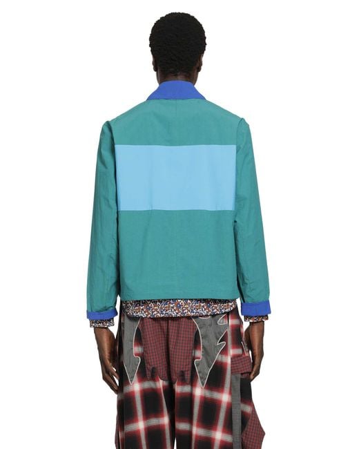 Craig Green Blue Reversible Worker Jacket for men