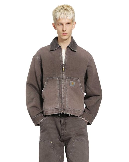Carhartt Gray Og Arcan Jacket for men