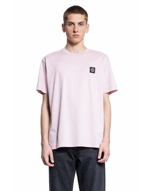 Stone Island Red T-shirts for men