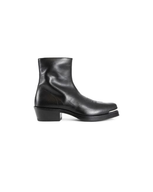 Second Layer Black Corrido Boots for men