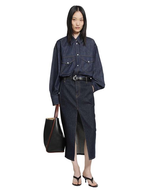 Khaite Blue Christensen Shirt