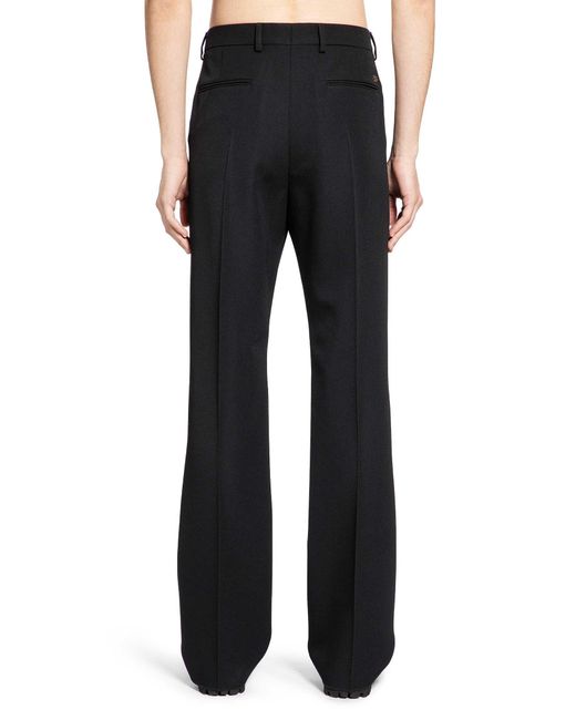 Valentino Black Wool Pants for men