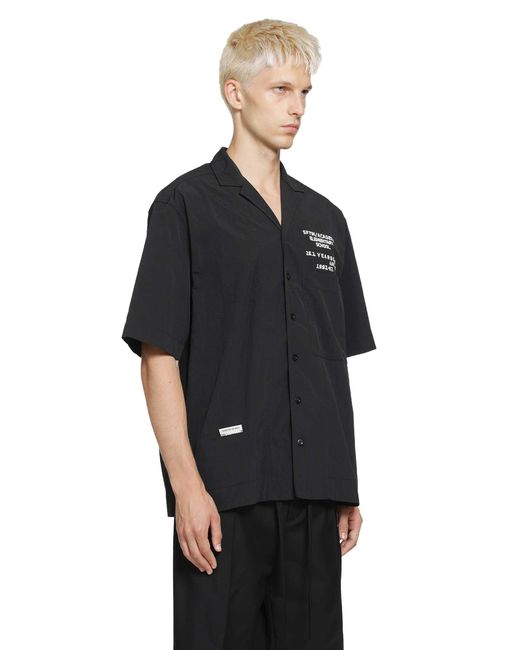 Song For The Mute Blue Sftm Academy Short Sleeve Shirt for men