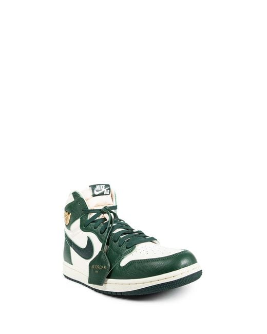 Nike Green Air Jordan 1 Retro High Sneakers for men