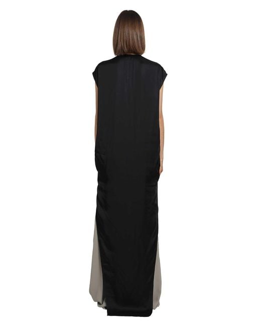Rick Owens Black Tower Arrowhead Gown