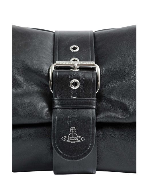 Vivienne Westwood Black Hazel Xl Treasure Handbag