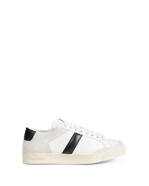 Tom Ford White Blake Sneakers for men
