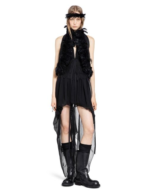 Ann Demeulemeester Black Dory Top