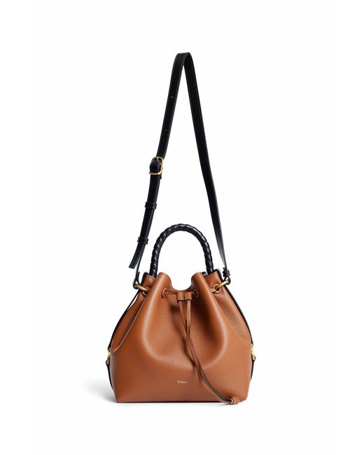 Chloé Brown Chloé Shoulder Bags