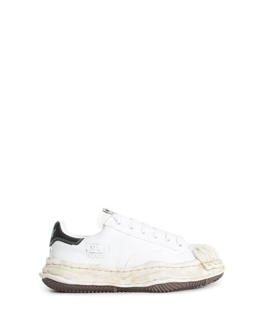 Maison Mihara Yasuhiro White Blakey/Original Sole Low Sneakers for men