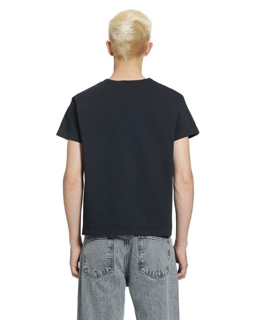 Second Layer Black Laidback Lover/Tee for men