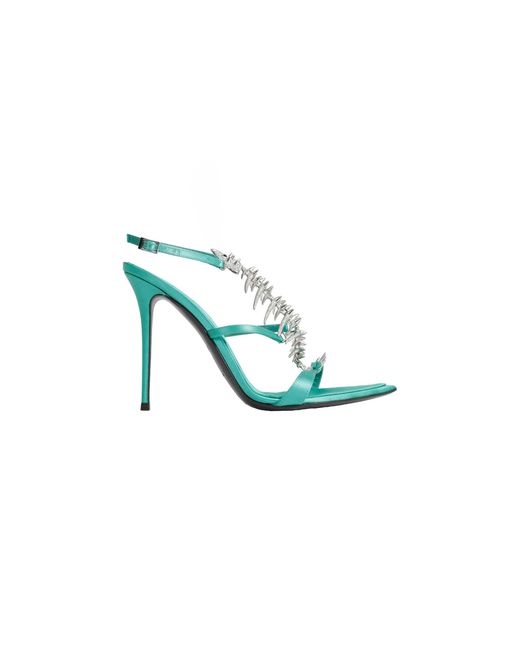 Giuseppe Zanotti Blue X Antonioli Slim 2.0 Sandals