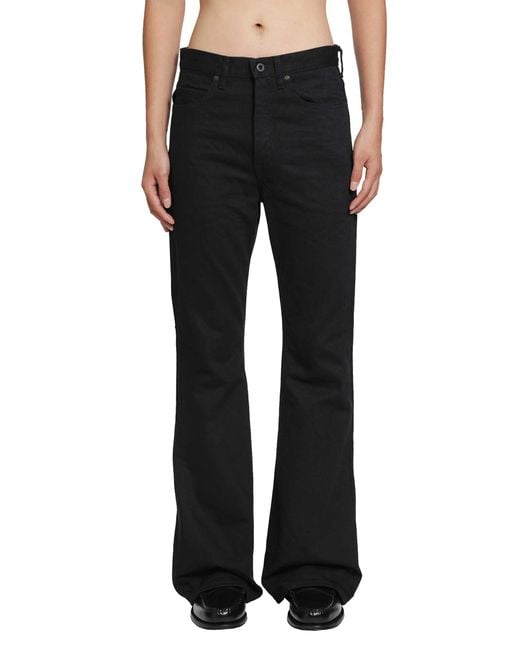 Kapital Black 14Oz Denim 5P Okabello Jeans for men