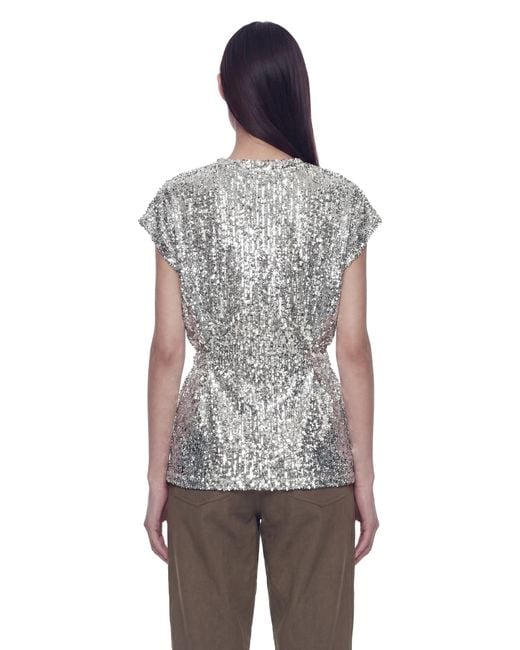 Coperni Gray Zero Waste Adjustable Tee
