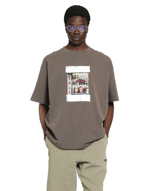 Martine Rose Brown S/S Oversized T-Shirt for men