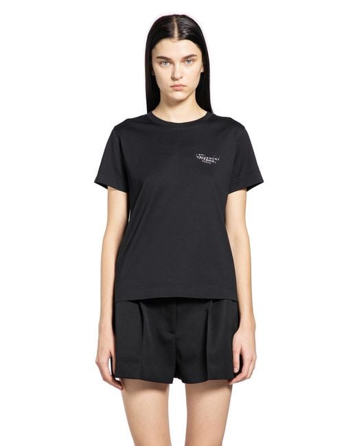 Givenchy Black Stamp T-Shirt