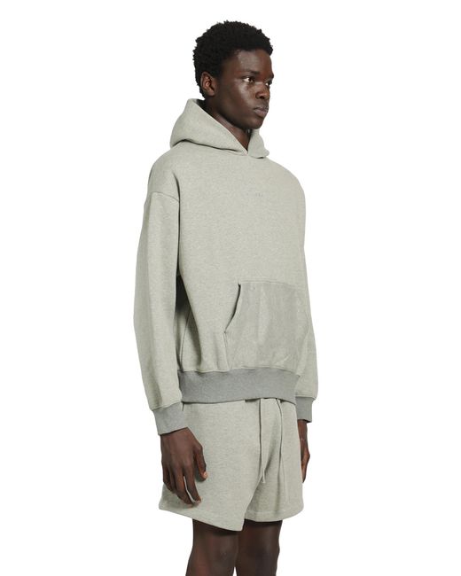 Fear Of God Gray Signature Classic Hoodie for men