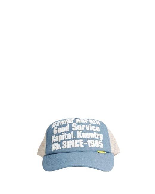 Kapital Blue Denim Repair Service for men
