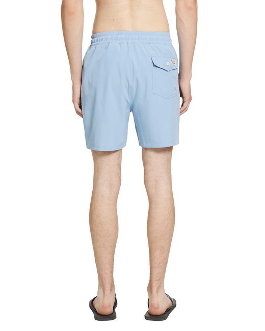 Polo Ralph Lauren Blue Swim Shorts for men
