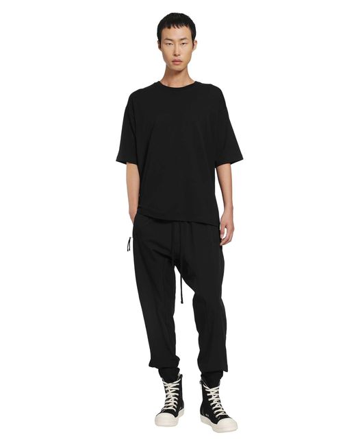 Thom Krom Black Relaxed Fit T-Shirt for men