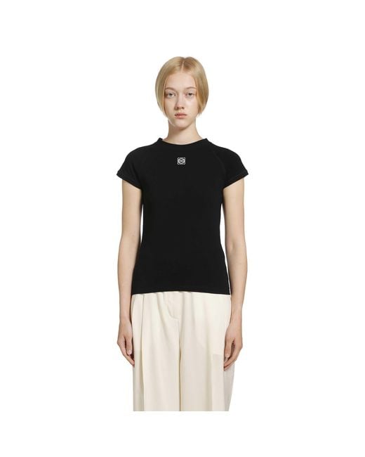 Loewe Black Small Fit T-Shirt