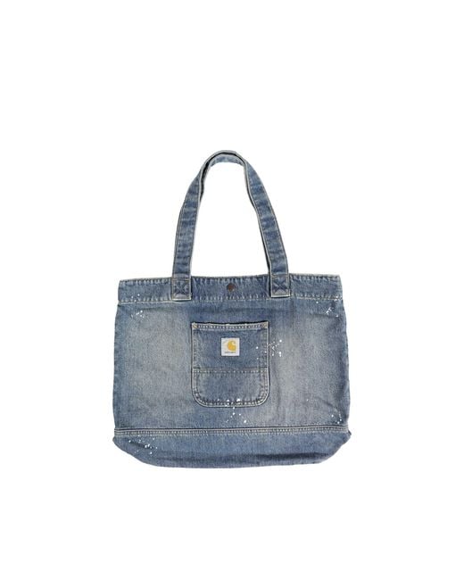 Carhartt Blue Denim Tote for men