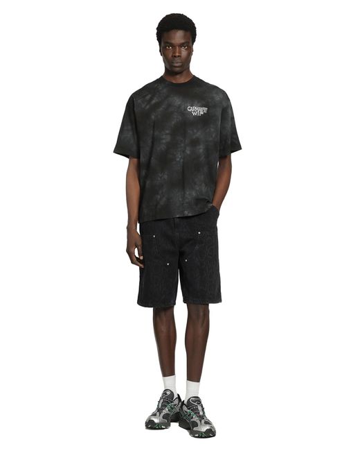 Carhartt Black Og Double Knee Shorts for men