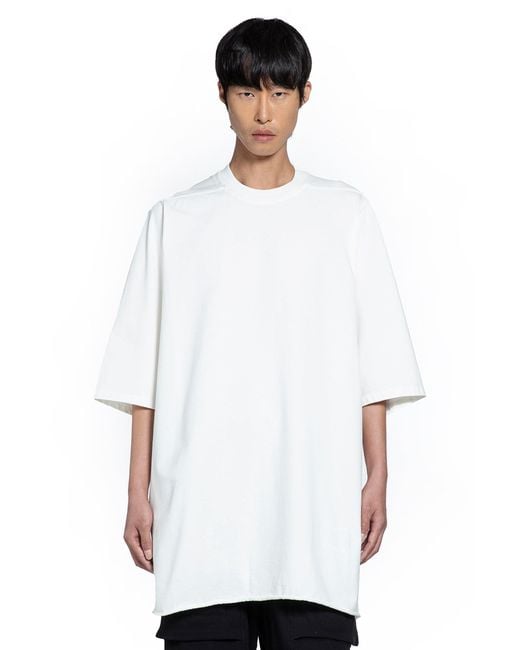 Rick Owens White Concordians Jumbo Ss T for men