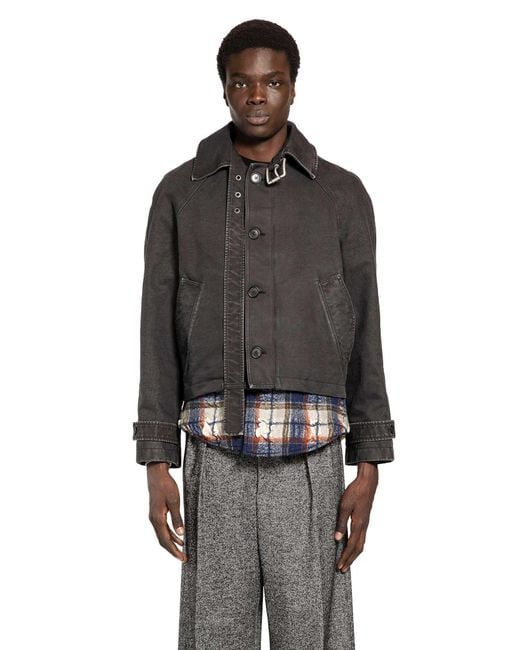 Loewe Black Belted Jacket for men