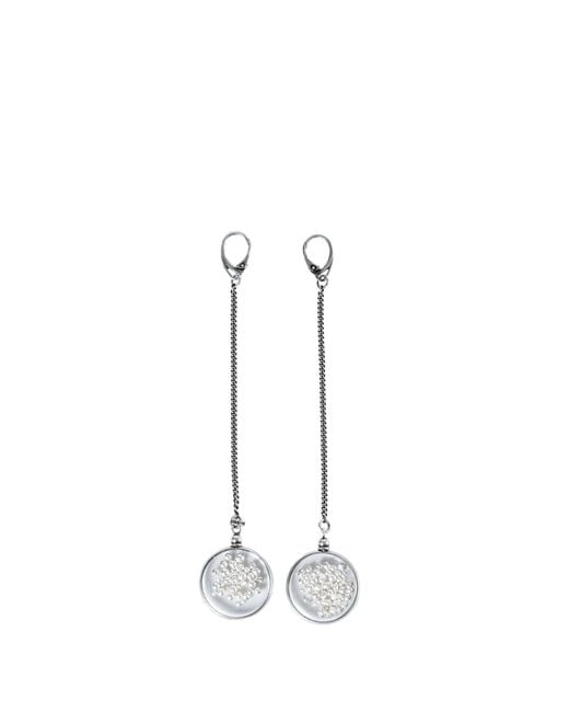 Ann Demeulemeester Metallic Bilha Medallion Earrings
