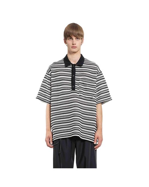 Song For The Mute Gray Gym Polo for men