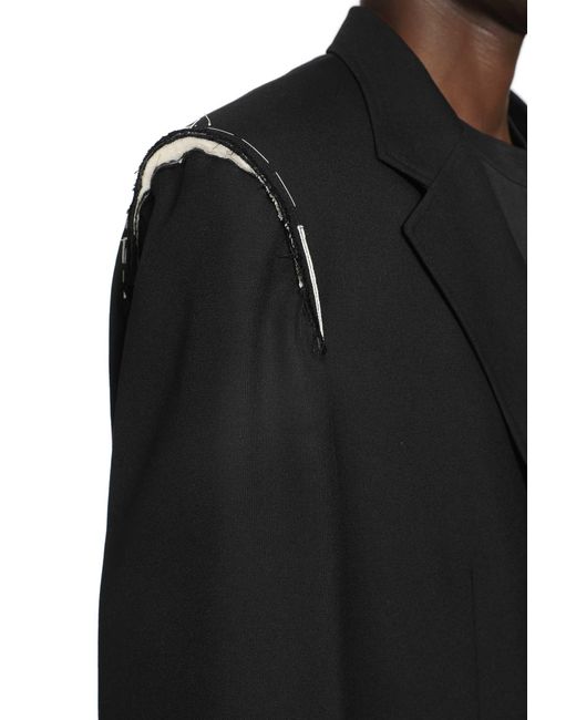 Maison Margiela Black Anonimity Of The Lining Blazer for men