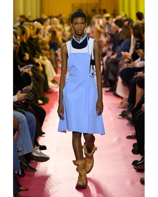 Miu Miu Natural Foule Leather Boots