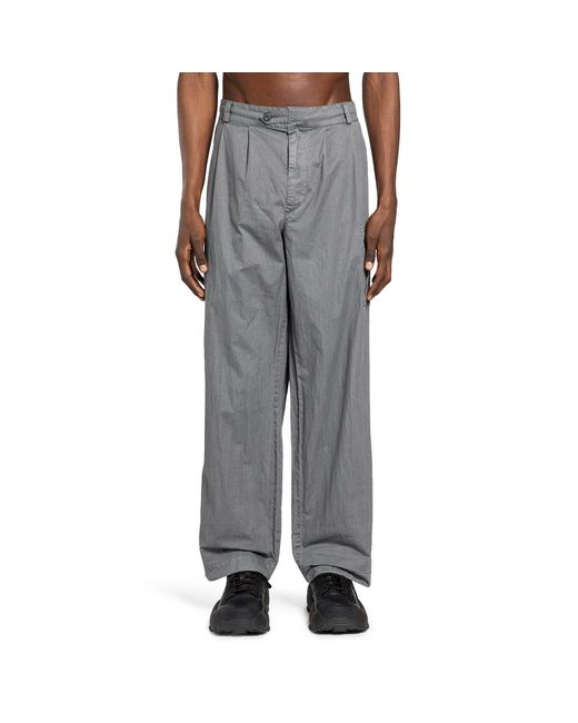 C.P. Company Fili Wax Loose Cargo Pants in Gray for Men | Lyst