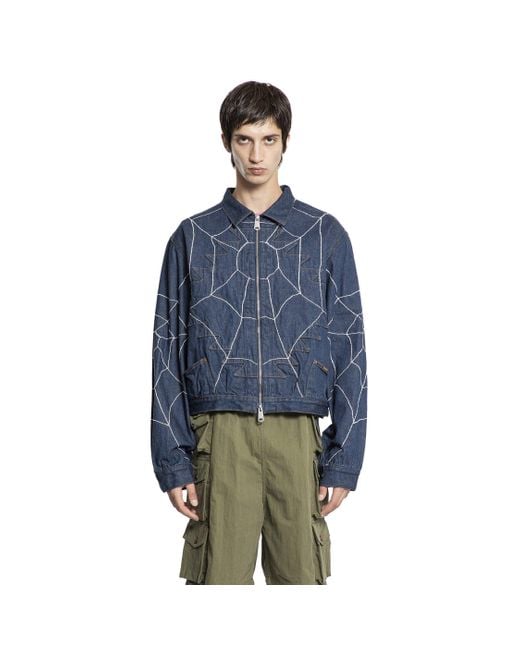 Kapital Blue 13Oz Denim Thunderbird Blouson for men