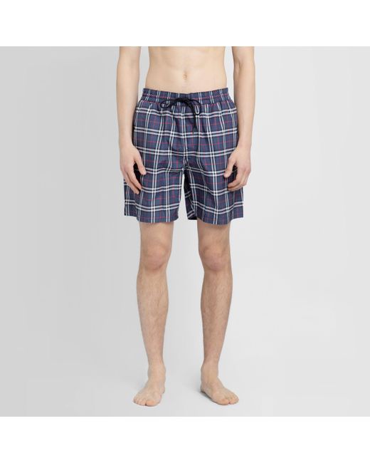 Burberry Swimwear in Blue for Men Lyst