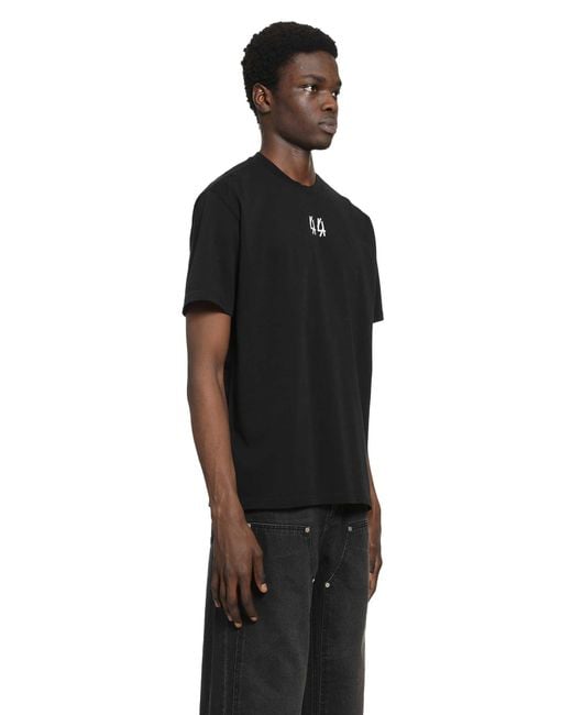 44 Label Group Black Centipede 44 T-Shirt for men