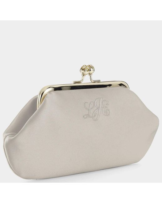 Anya Hindmarch White Bespoke Maud Clutch