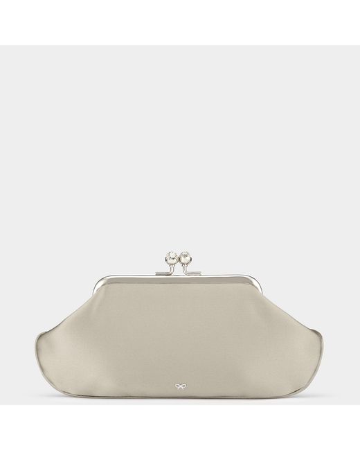 Anya Hindmarch Metallic Bespoke Maud Clutch