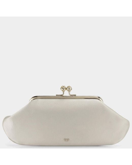 Anya Hindmarch White Bespoke Maud Clutch